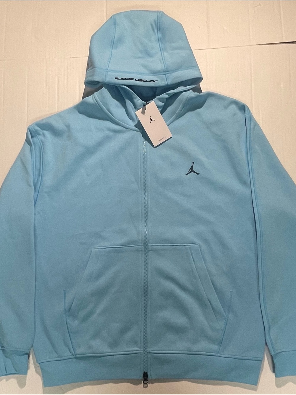 Jordan baby Blue Full-Zip Performance Hoodie